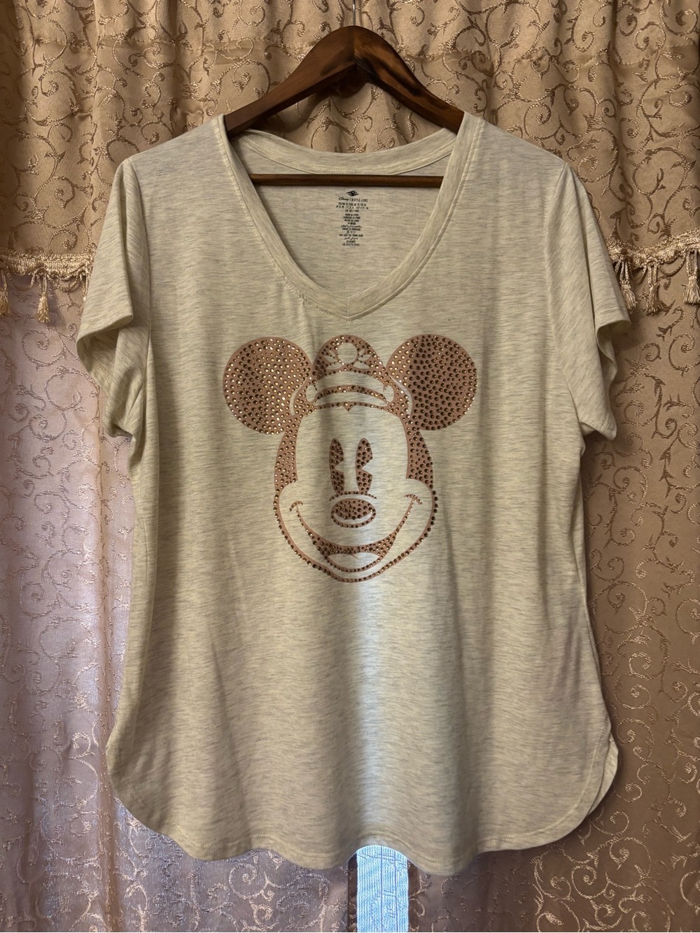 Disney Cruise Line Bling Mickey Shirt-XL